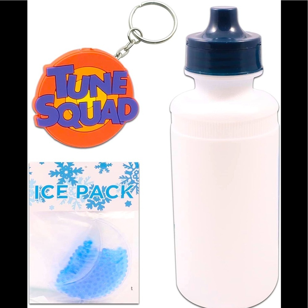 Space Jam Backpack Kids 5 Pc Set with Insulated Lunch Box Water Bottle Key Chain - Picture 4 of 5